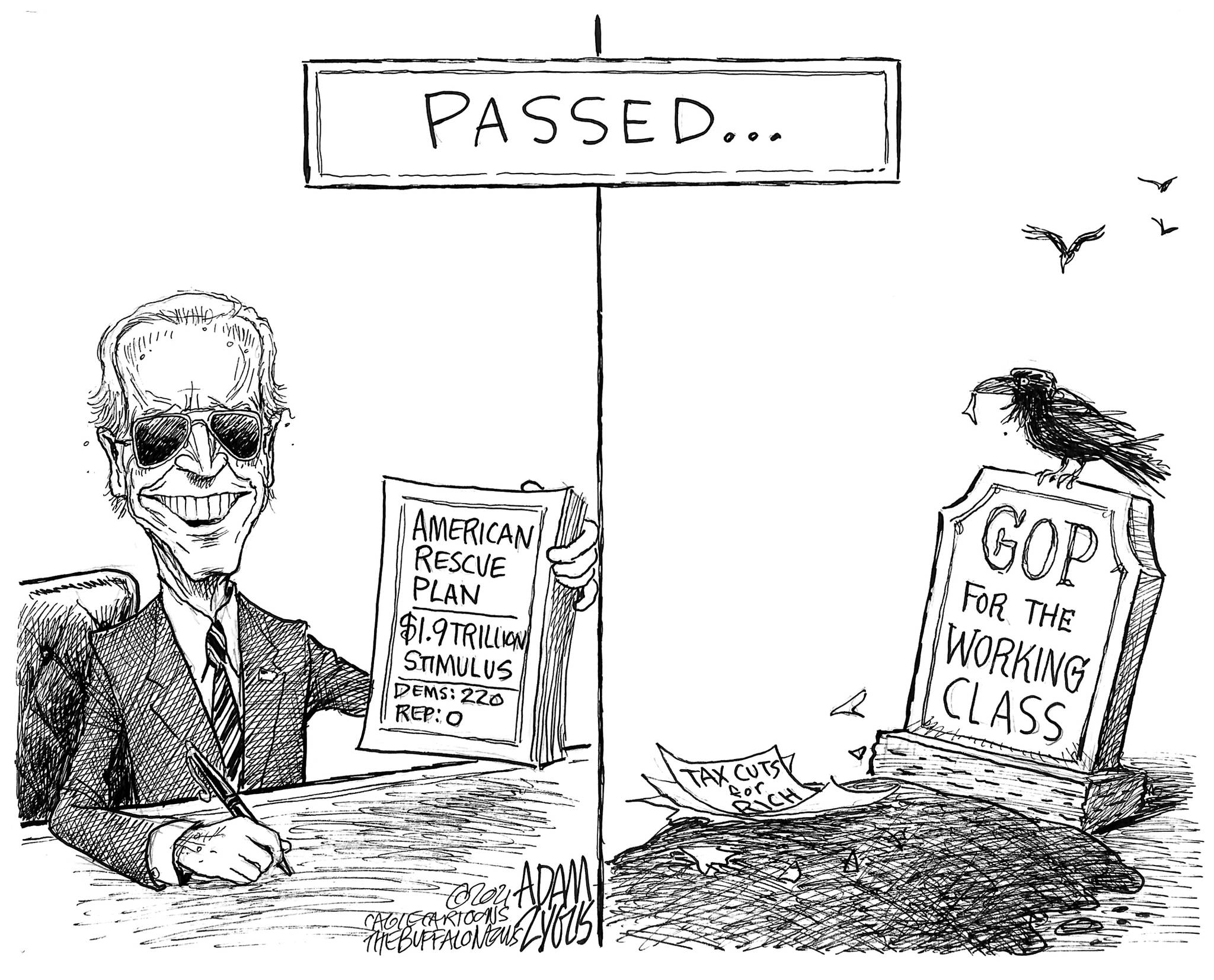 Adam Zyglis, The Buffalo News